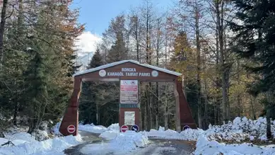Karagöl'de Kış ve Sonbaharın Buluşması