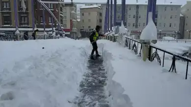 Kuzeydoğu'da Yoğun Kar Yağışı