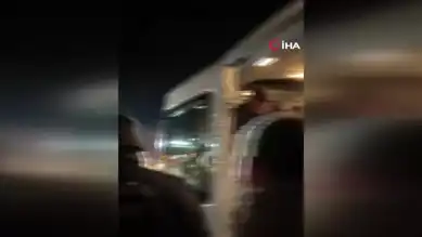 Köy Servisi Karda Mahsur Kaldı, Yolcular Kurtarıldı