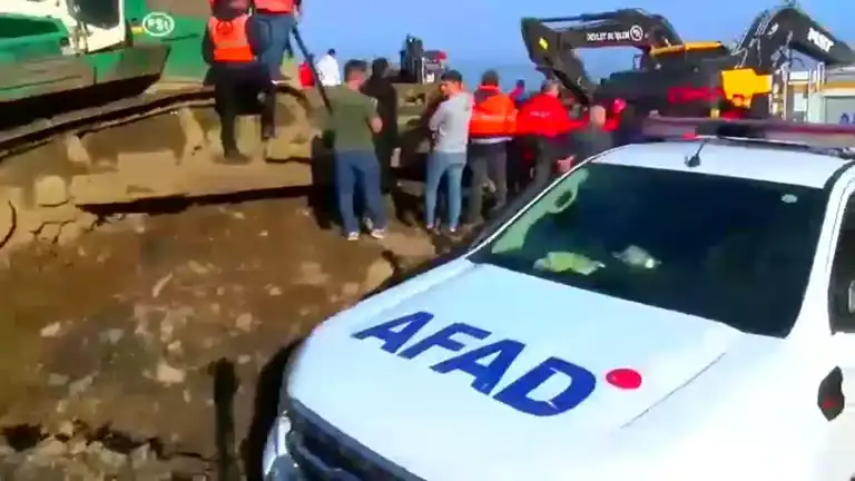 Doğu Karadeniz'de Heyelan: Araç 36 Saat Sonra Bulundu