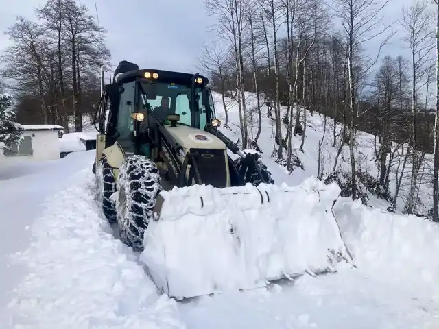 Doğu Karadeniz'de 330 Yol Kar Yağışı Yüzünden Kapandı