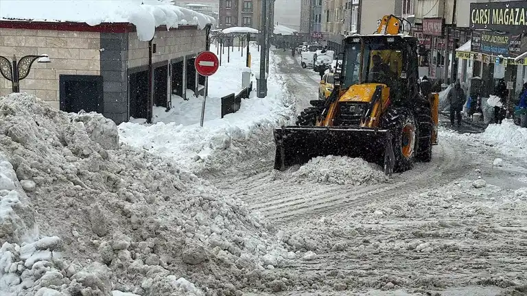 Doğu Karadeniz'de Yoğun Kar Yağışı