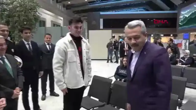 Rize-Artvin Havalimanı'nda 1 Milyonuncu Yolcu!